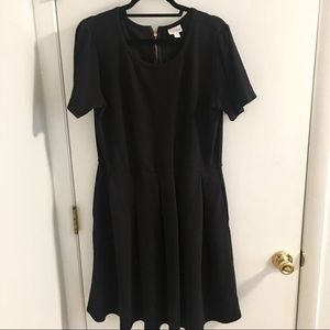 EUC Size 3XL Solid Black Noir Amelia Dress
